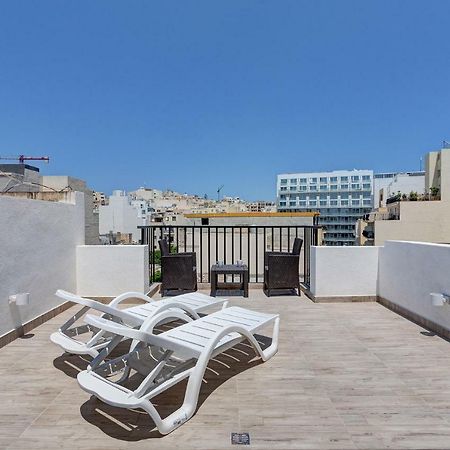 Cosy 1Br Penthouse With Terrace, Great Location Leilighet Gzira Eksteriør bilde